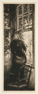 海辺で 作： James Tissot