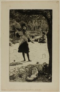 クロッケー 作： James Tissot