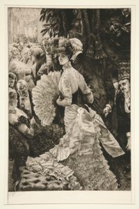 パリの女、 作： James Tissot