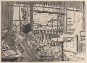 Ramsgate, 1876年。 作： James Tissot