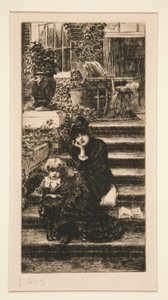 レヴェリー 作： James Tissot