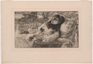 夏の夜 作： James Tissot