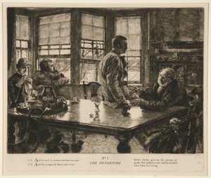 出発 作： James Tissot