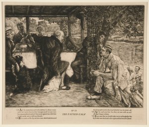 太った子牛 作： James Tissot