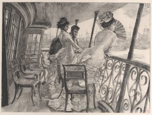 HMSのギャラリー カルカッタ 船上の舞踏会のお土産 La galerie du Calcutta..., 1876.
