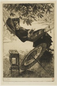 ハンモック 作： James Tissot