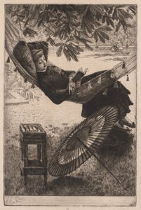 ハンモック 作： James Tissot