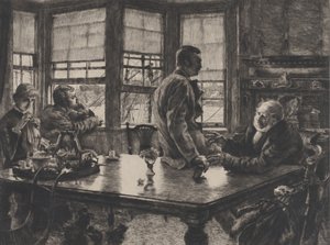 放蕩息子の譬え。旅立ち第1号、1882年。 作： James Tissot