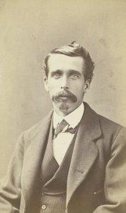 無題 大きな口ひげの男の肖像, 185099 作： James W. Turner