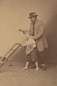 エドワード・エヴェレット・ヘイルと息子、1865年頃 作： James Wallace Black