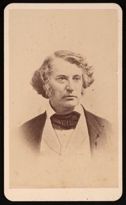 チャールズ・サムナーの肖像 1811年～1874年以前 作： James Wallace Black