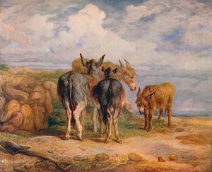 ロバ、c1831 1904 作： James Ward
