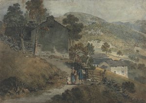 Paisagem com Chalés e Figuras 作： James Ward