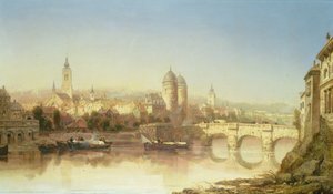 ハイデルベルクの眺め、1873