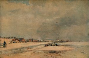 リトルハンプトン、冬、c1868 作： James Webb