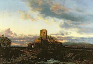 ポートチェスター城、1895 作： James Webb