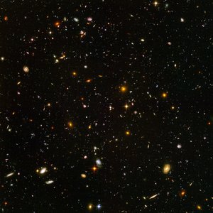 ハッブル超深場 作： James Webb Space Telescope (NASA)