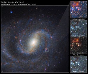 NGC 1637内のSN 2025pht