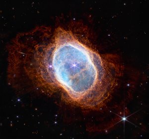 南環星雲（NIRCam画像） 作： James Webb Space Telescope (NASA)