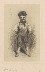 男の子 作： James Wells Champney