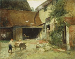 ブルックリンのコテージ 作： James Wells Champney