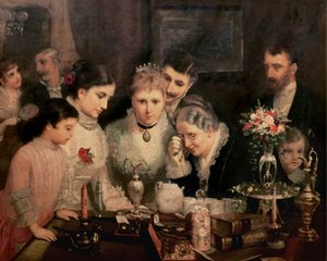 ウェディングプレゼント、1880年頃