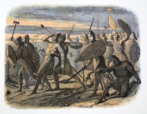 ハロルド王の死、ヘイスティングズの戦い、1066 1864