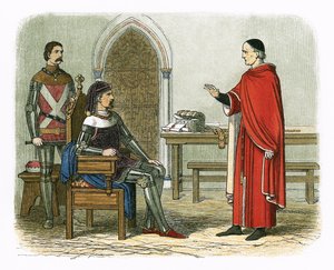 ガスコインは、前任者や同輩の判決を拒否する 作： James William Edmund Doyle
