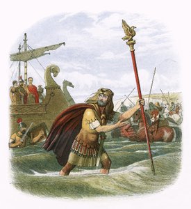 紀元前55年、ジュリアス・シーザーの侵攻作戦 作： James William Edmund Doyle