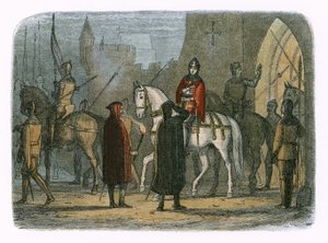 ヘンリー5世、ロラード派に対抗して進軍 作： James William Edmund Doyle