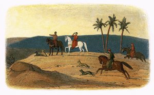 征服に失敗した聖地を見ようとしないリチャード1世 作： James William Edmund Doyle