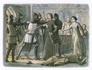 王に奪われたモーティマー 作： James William Edmund Doyle