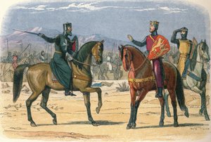 リチャードと聖ヨハネのマスター、1191 1864 作： James William Edmund Doyle