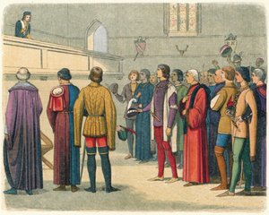 リチャードは1483 1864年に王冠を引き受けるように誘った 作： James William Edmund Doyle