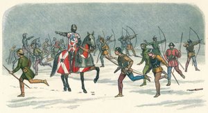 タウトンでフォーコンブリッジ卿の戦略、1461 1864 作： James William Edmund Doyle