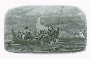 白い船の難破船 作： James William Edmund Doyle