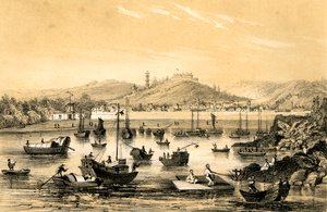 寧波は、1847年にイギリスの通商、中国に遅い条約によって開かれた5つのポートの1つ