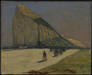 ジブラルタル、1913 作： James Wilson Morrice