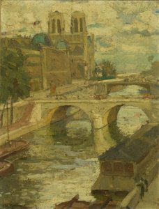 ノートルダム、1904 作： James Wilson Morrice