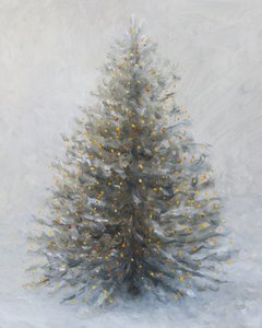 雪に包まれたクリスマスの輝き 作： 