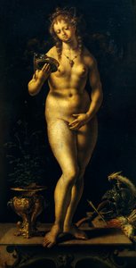 ヴィーナス（油彩・パネル 作： Jan (c.1472 c.1533) Gossaert
