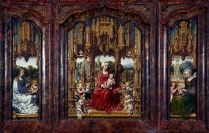 Triptyykki Malvern 作： Jan (c.1472 c.1533) Gossaert