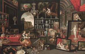 視覚の寓意（油彩・キャンバス） 作： Jan (follower of) Brueghel