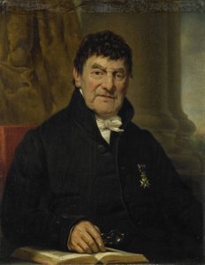 コーネリス・ヘンドリック・ア・ロイ博士 (1751-1833)、医師、伝記作家 作： Jan Adam Kruseman