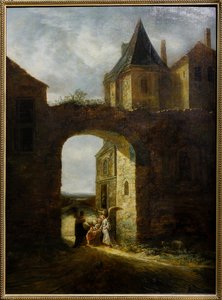 アブラハムへの3人の天使の出現 作： Jan Aertsen Marienhof