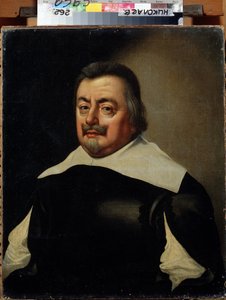キュイラスを持つ男の肖像。 （胸当てをつけた男の肖像）。 Jan Anthonisz van Ravesteyn (1572-1657) の絵画。 17世紀のオランダ美術。 Regional W. Wereshchagin Art Museum、ミコラーイウ、ウクライナ 作： Jan Anthonisz. van Ravesteyn