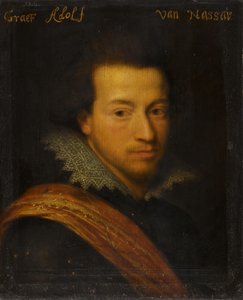 ナッソー・ジーゲン伯アドルフの肖像 作： Jan Antonisz van Ravesteyn (workshop of)