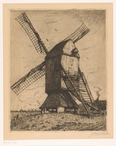 工場 作： Jan Antonius van Schooten (signed by artist)