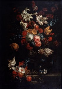 花」 17世紀後半から18世紀。    作： Jan Baptist Bosschaert