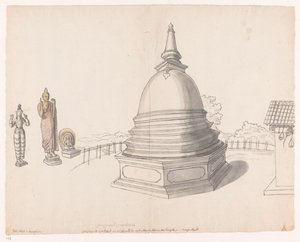 Singalese stupa te Moegerikalle 作： Jan Brandes
